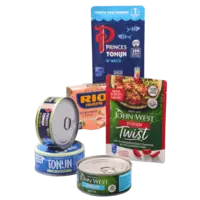 Alle John West, Princes, Rio Mare en FishTales single-packs*